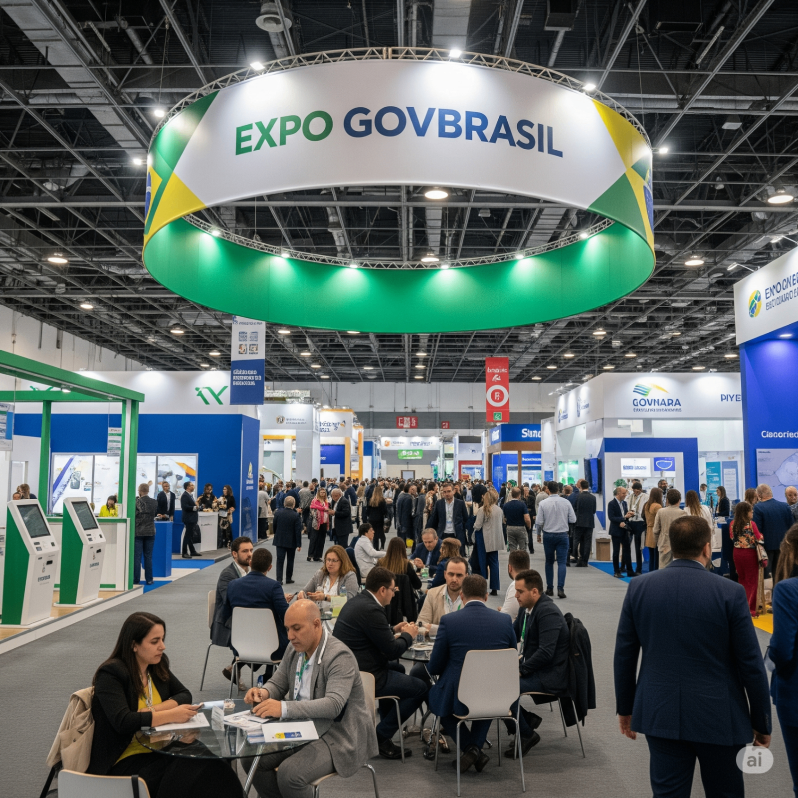 Estande da Expo GovBrasil 2026